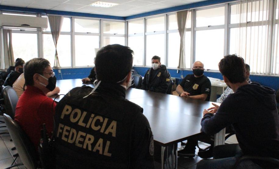 Exercício deixou Polícia Federal satisfeita com o cenário encontrado no porto de Paranaguá, no Paraná.