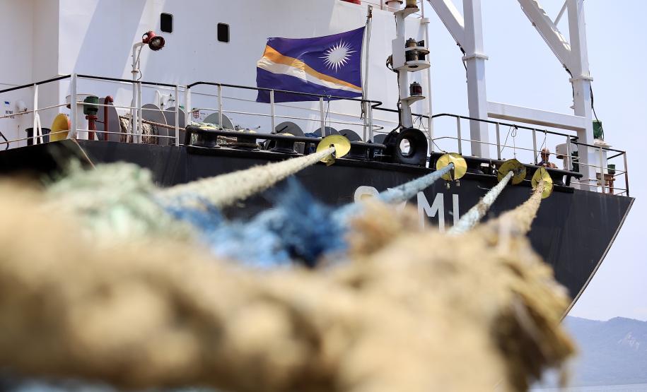 Portos do Paraná já receberam navios de 48 nacionalidades em 2020