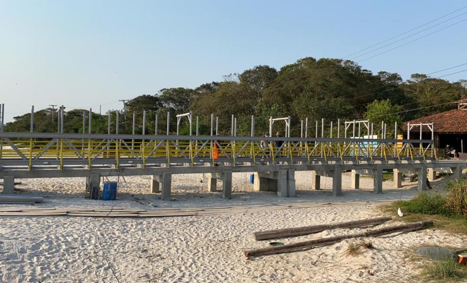 Até o momento, relatórios oficiais da empresa responsável pela obra indicam que já estão com 60% das melhorias concluídas