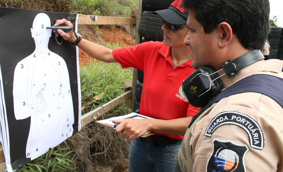 Guarda portuária em curso