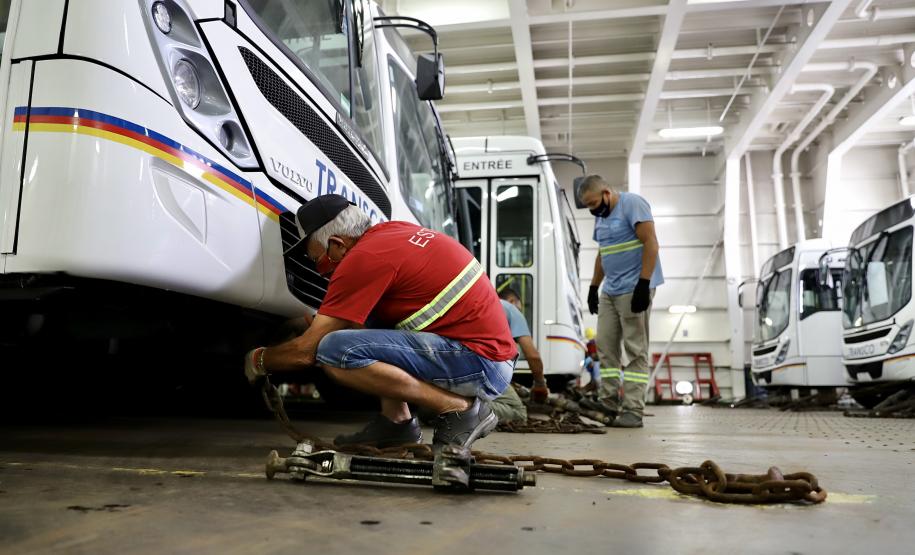São 155 ônibus em uma única operação. Veículos de transporte coletivo serão levados para os portos de Boma, no Congo, e Luanda, em Angola. A operação é feita no cais público, pela empresa Marcon.