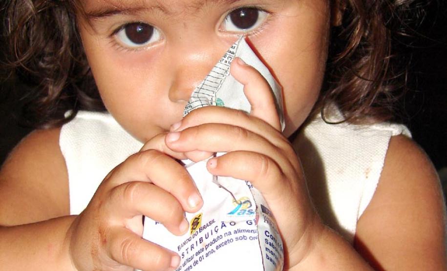 Distribuição de leite de soja