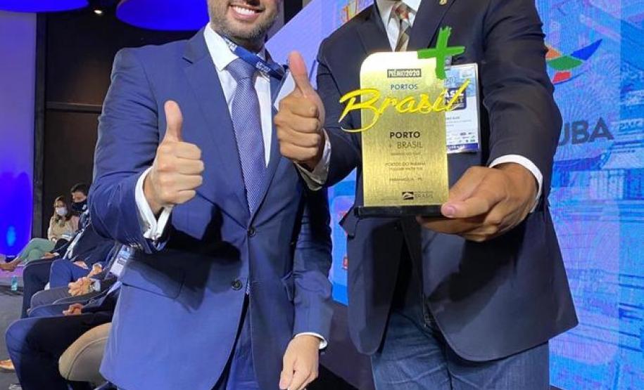 Empresa pública venceu em duas das quatro categorias do prêmio “Portos + Brasil”, entregue na noite desta terça-feira (25), pelo Ministério da Infraestrutura.