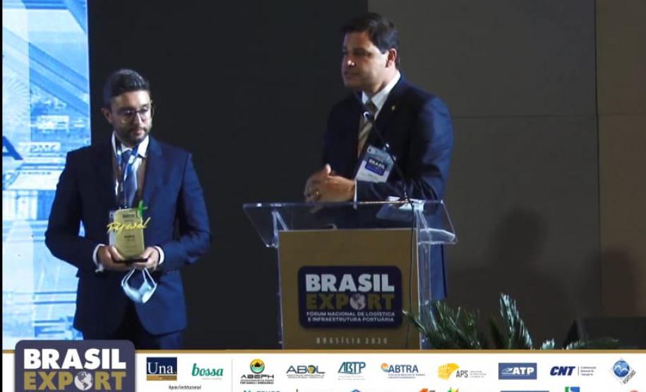 Empresa pública venceu em duas das quatro categorias do prêmio “Portos + Brasil”, entregue na noite desta terça-feira (25), pelo Ministério da Infraestrutura.