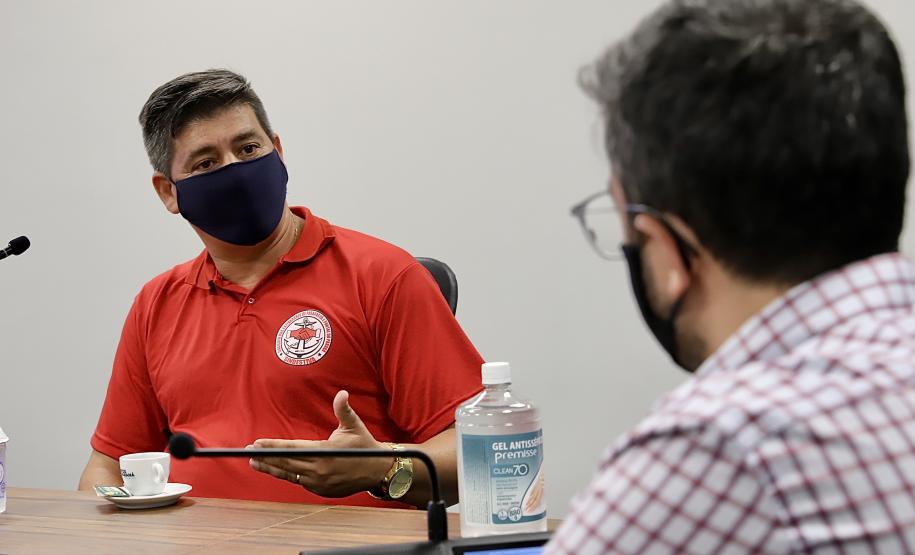 Autoridade Portuária reuniu Órgão Gestor de Mão de Obra (OGMO), o Sindicato dos Trabalhadores Portuários (Sintraport) e a Intersindical para apresentar e discutir ações de reforço ao coronavírus.