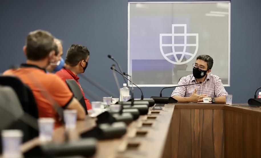 Autoridade Portuária reuniu Órgão Gestor de Mão de Obra (OGMO), o Sindicato dos Trabalhadores Portuários (Sintraport) e a Intersindical para apresentar e discutir ações de reforço ao coronavírus.