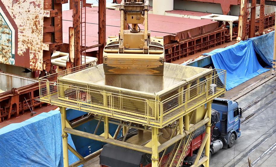 O navio Discoverer, de bandeira das Ilhas Marshall, tem 179,9 metros de comprimento por 28,4 metros de largura (boca). A embarcação tem cinco porões. A previsão de duração da operação é de cinco dias, com produtividade de 6.000 toneladas por dia, dependendo das condições meteorológicas, já que com chuva o produto não é descarregado.