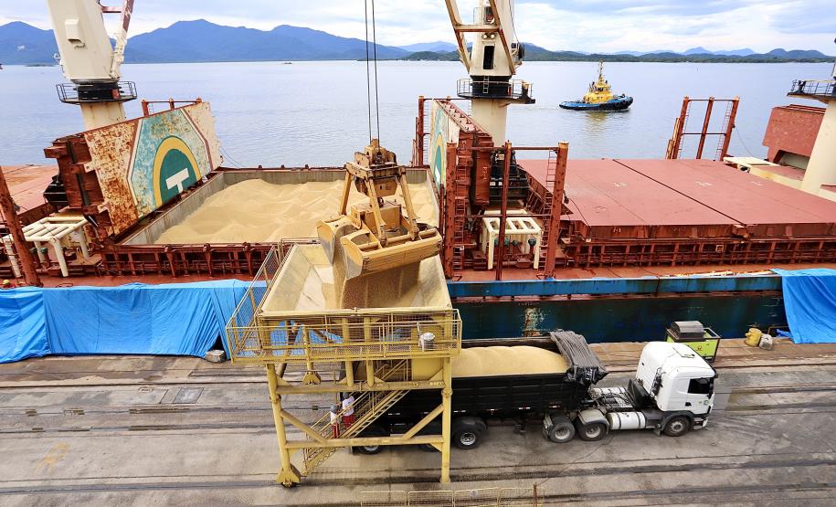 O navio Discoverer, de bandeira das Ilhas Marshall, tem 179,9 metros de comprimento por 28,4 metros de largura (boca). A embarcação tem cinco porões. A previsão de duração da operação é de cinco dias, com produtividade de 6.000 toneladas por dia, dependendo das condições meteorológicas, já que com chuva o produto não é descarregado.