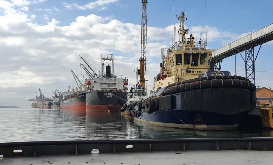 Em 31 dias foram quase 3,6 milhões de toneladas de cargas movimentadas, aumento de 4% em relação ao mesmo mês do ano passado. Apesar do grande volume de chuva, a alta foi registrada tanto na importação quanto na importação.