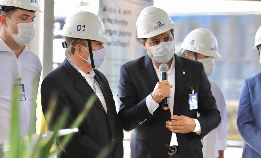 A Cotriguaçu, um dos onze terminais que integram o Corredor de Exportação Leste do Porto de Paranaguá, inaugurou, nesta quarta-feira (10), um novo desvio ferroviário. O investimento privado na remodelação, de R$8 milhões, vai ao encontro do Plano Estadual Ferroviário e dos projetos da Portos do Paraná para ampliação da capacidade e participação do modal no transporte de carga.