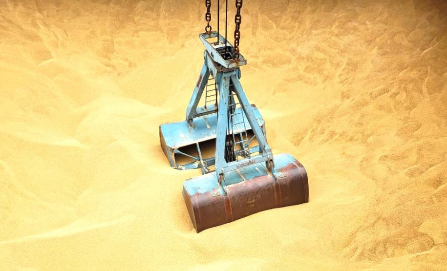 Na última segunda-feira (5), o TPPF concluiu o desembarque da primeira carga de malte. Foram cerca de 15,5 mil toneladas importadas da Austrália, que chegaram nos porões do MV Callio.