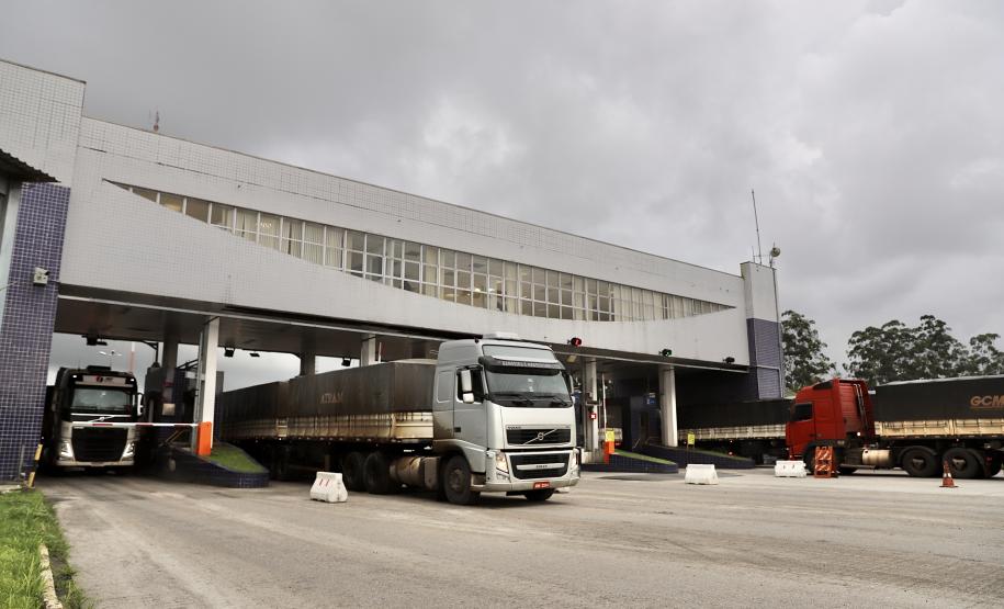 Foi o melhor mês de março da história em volume movimentado e com crescimento de 7% em relação ao mesmo período de 2021. O outro marco é o número de caminhões que passaram pelo Pátio de Triagem.