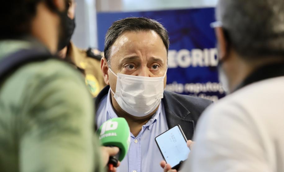 Entre os assuntos em questão, destaque para a melhoria da segurança pública no porto e em toda cidade de Paranaguá.