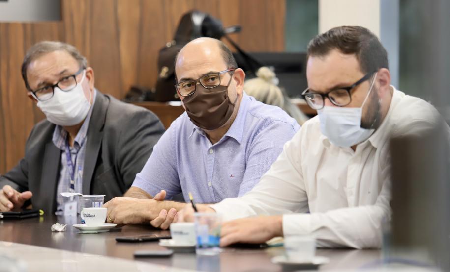 Entre os assuntos em questão, destaque para a melhoria da segurança pública no porto e em toda cidade de Paranaguá.