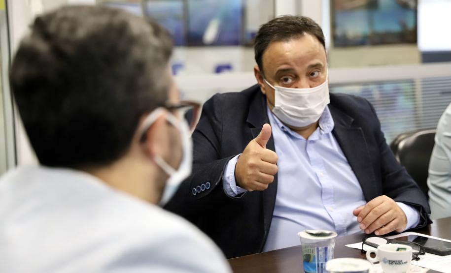 Entre os assuntos em questão, destaque para a melhoria da segurança pública no porto e em toda cidade de Paranaguá.