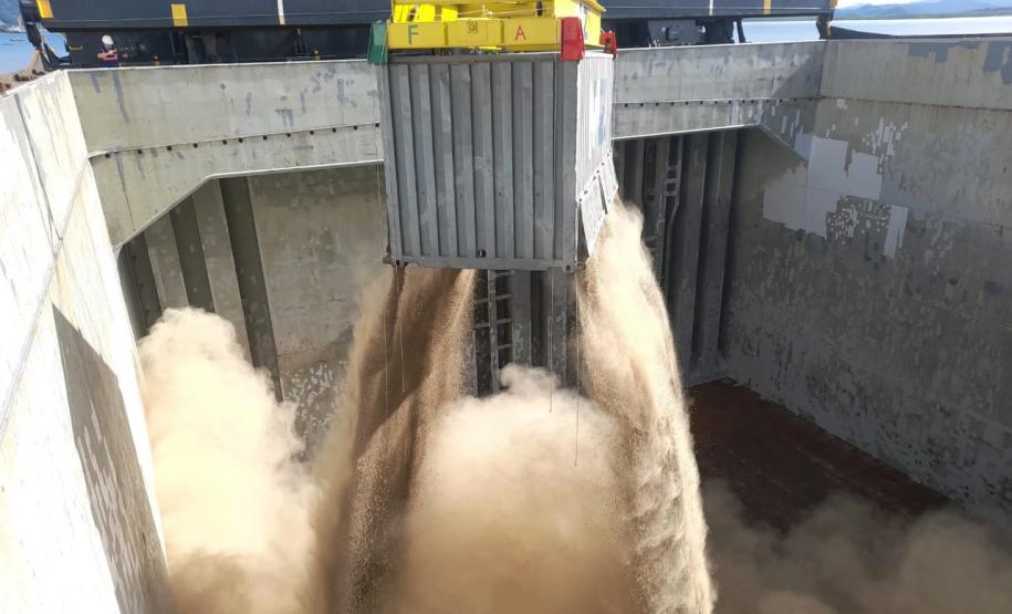 O destino da carga é o Porto de Imminghan, no Reino Unido. A biomassa geralmente é utilizada como biocombustível em substituição ao carvão na geração de energia.
