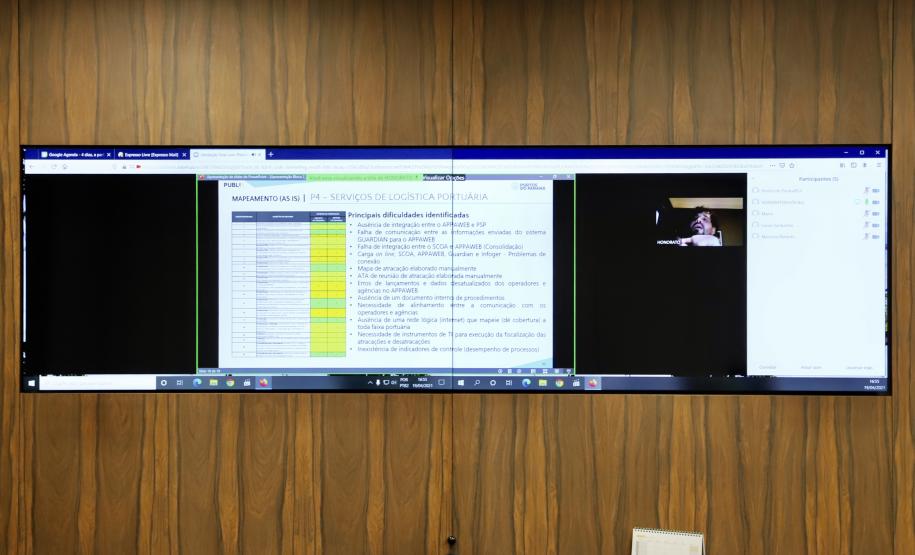 Portos conclui nova etapa de alinhamento de processos