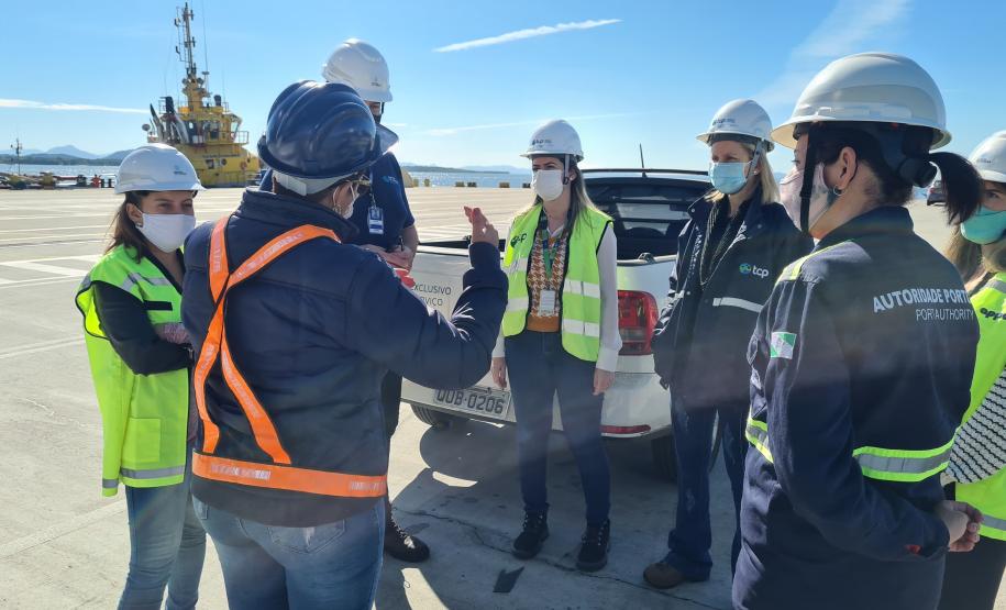 A primeira etapa de aplicação será a partir das 7 horas da manhã, em toda faixa primária, incluindo o Terminal de Contêineres de Paranaguá (TCP). A segunda etapa acontece de três a cinco dias depois. Portuários em atividade devem utilizar máscara e óculos de proteção e não manipular ou consumir alimentos.