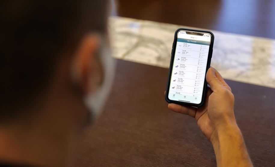 Estação meteorológica própria vai reforçar a segurança do trabalho e pode evitar prejuízos com alertas de condições climáticas na faixa portuária.
