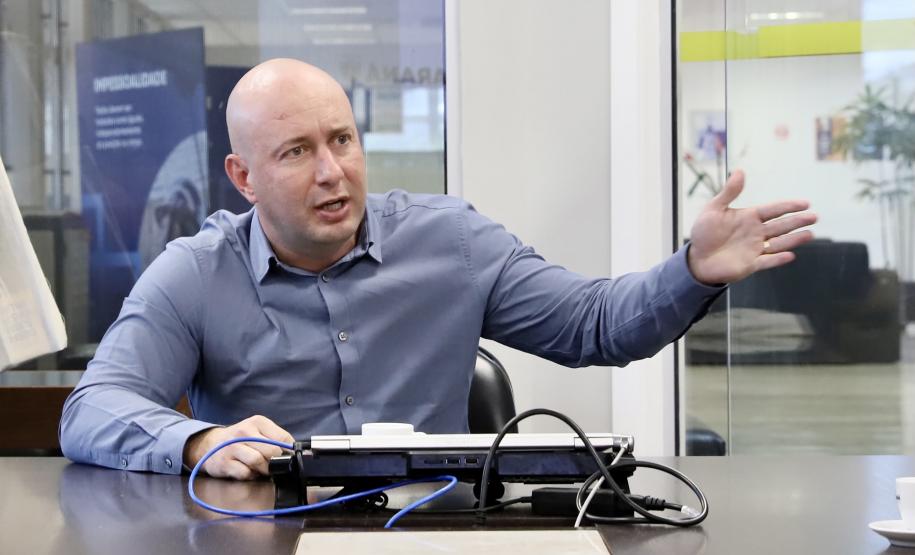 Comitiva de empresários esteve na sede administrativa da Portos do Paraná para conhecer os diferenciais que os portos paranaenses podem oferecer para a movimentação de açúcar ensacado.