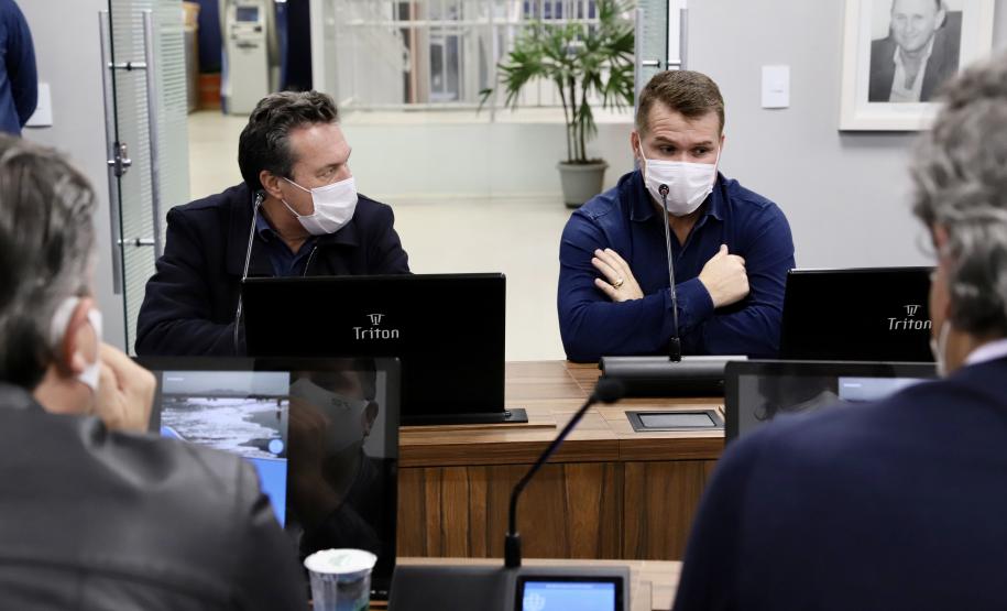 Porto de Paranaguá tem previsão de receber navio de passageiros em novembro, caso a pandemia esteja controlada. Anuncio foi feito ao Secretário de Desenvolvimento Sustentável e Turismo nesta quarta-feira.