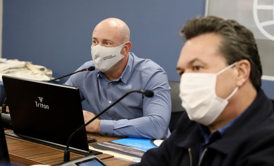 Porto de Paranaguá tem previsão de receber navio de passageiros em novembro, caso a pandemia esteja controlada. Anuncio foi feito ao Secretário de Desenvolvimento Sustentável e Turismo nesta quarta-feira.