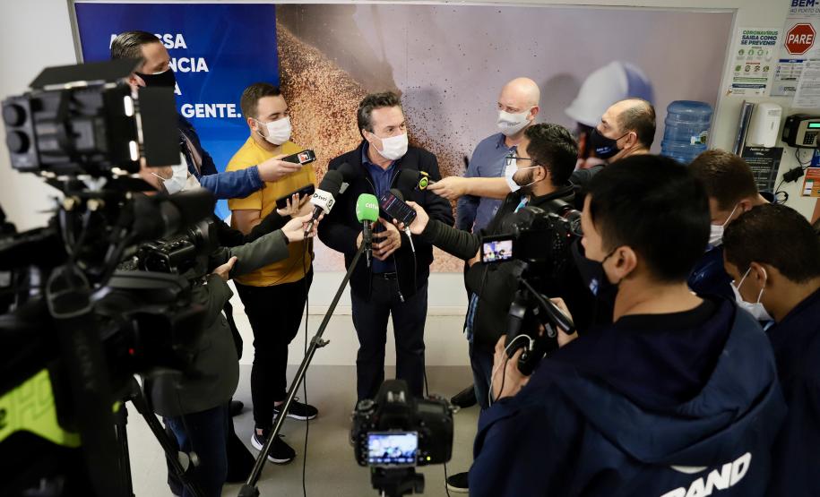 Porto de Paranaguá tem previsão de receber navio de passageiros em novembro, caso a pandemia esteja controlada. Anuncio foi feito ao Secretário de Desenvolvimento Sustentável e Turismo nesta quarta-feira.
