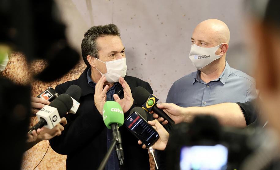 Porto de Paranaguá tem previsão de receber navio de passageiros em novembro, caso a pandemia esteja controlada. Anuncio foi feito ao Secretário de Desenvolvimento Sustentável e Turismo nesta quarta-feira.