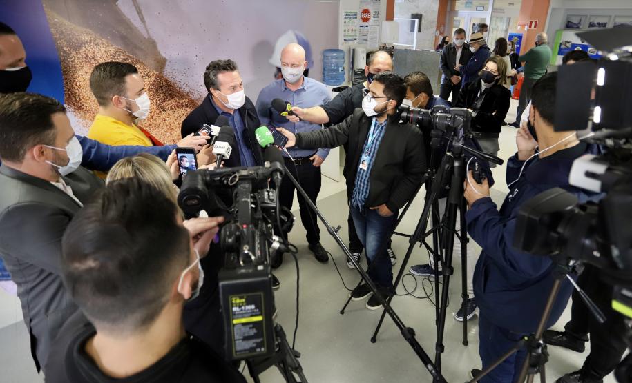 Porto de Paranaguá tem previsão de receber navio de passageiros em novembro, caso a pandemia esteja controlada. Anuncio foi feito ao Secretário de Desenvolvimento Sustentável e Turismo nesta quarta-feira.