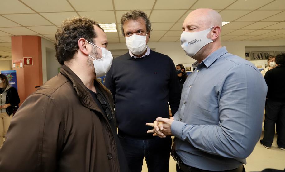 Porto de Paranaguá tem previsão de receber navio de passageiros em novembro, caso a pandemia esteja controlada. Anuncio foi feito ao Secretário de Desenvolvimento Sustentável e Turismo nesta quarta-feira.