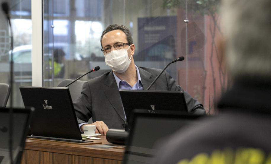 Participaram do encontro diversos setores da Portos do Paraná, ANTAQ, Polícia Federal, Receita Federal e UASP. Inspeção será de 24 a 26 de agosto.