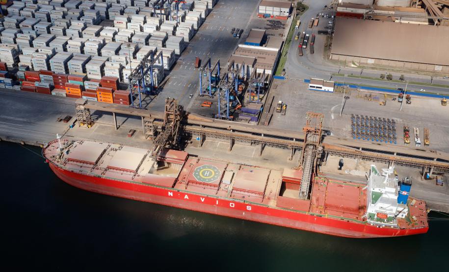 Corredor de Exportação do Porto de Paranaguá registra alta de 6% em julho