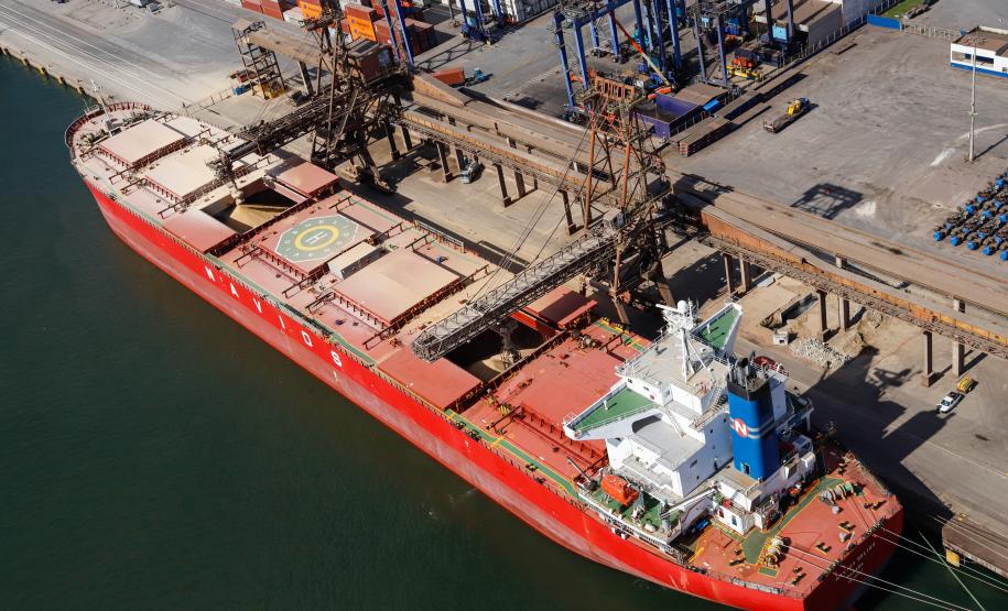 Corredor de Exportação do Porto de Paranaguá registra alta de 6% em julho