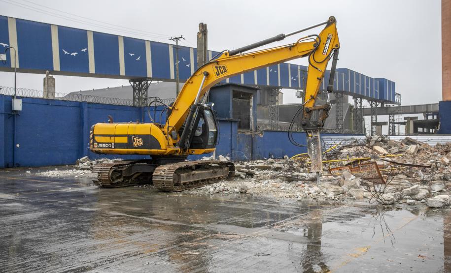 Silinho  será demolido para dar mais espaço operacional ao Porto de Paranaguá