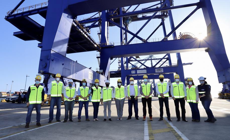 Porto apresenta projetos para comitiva nacional que acompanha os trabalhos da Nova Ferroeste