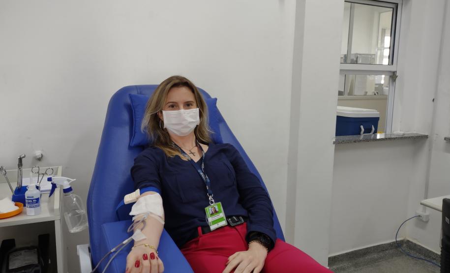 Ação da Portos do Paraná com o Hemepar faz parte da Semana do Voluntariado Paranaense