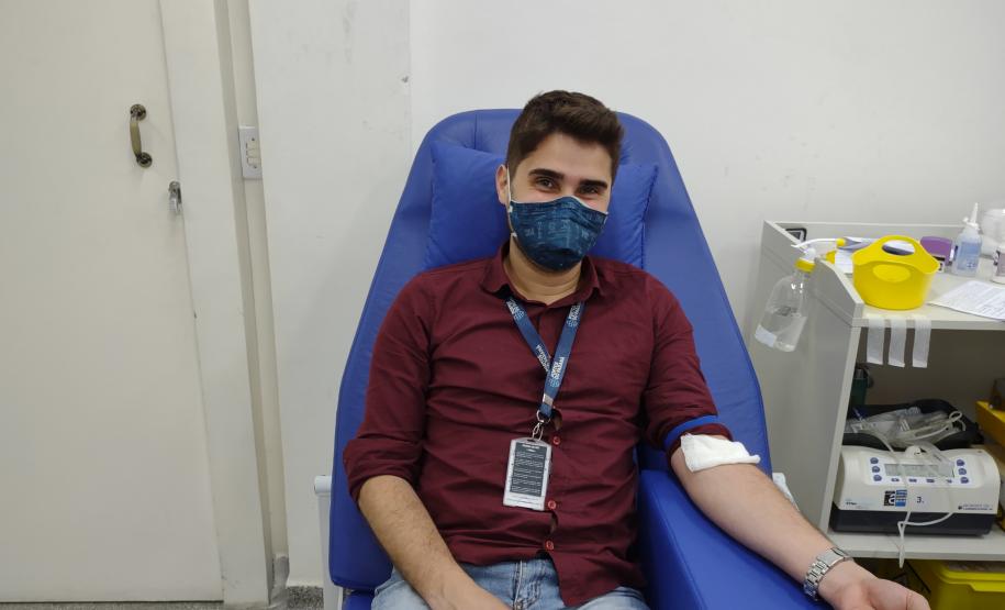 Ação da Portos do Paraná com o Hemepar faz parte da Semana do Voluntariado Paranaense