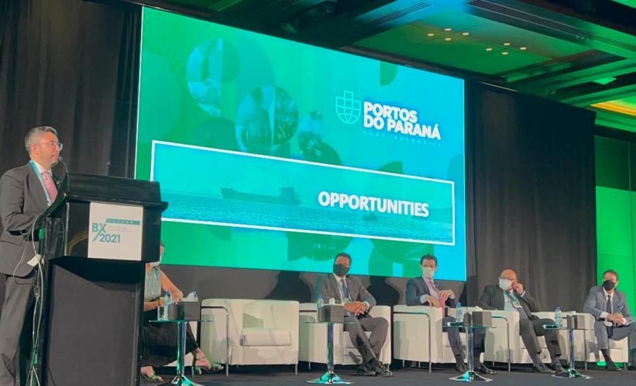 Potencial dos portos do Paraná é apresentado aos maiores fundos soberanos de Abu Dhabi