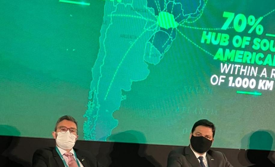 Potencial dos portos do Paraná é apresentado aos maiores fundos soberanos de Abu Dhabi