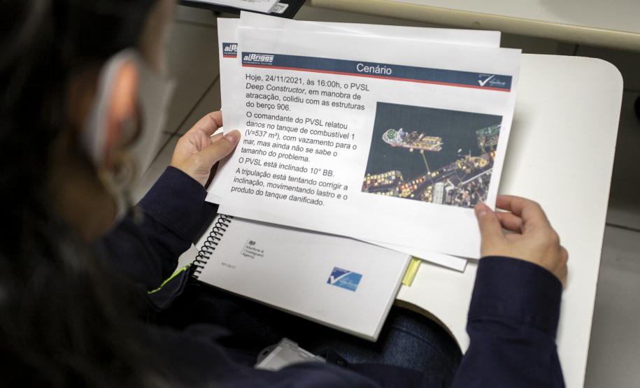 Objetivo é capacitar para trabalhar em uma Estrutura Organizacional de Resposta para emergências envolvendo derramamento de óleo