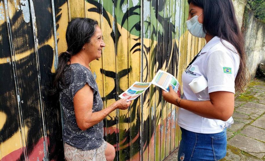 Objetivo é conscientizar a população em relação aos dias e rotas da coleta seletiva e como fazer o descarte do lixo reciclável.