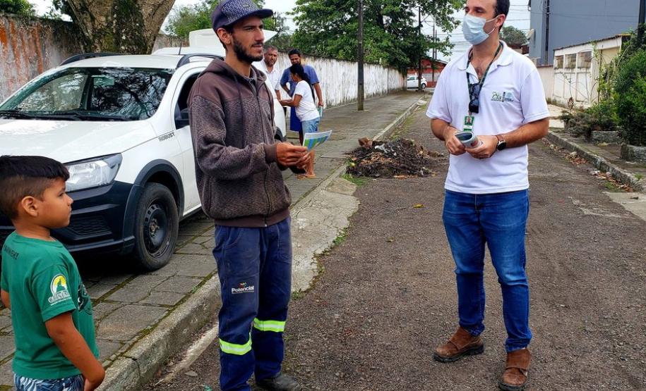 Objetivo é conscientizar a população em relação aos dias e rotas da coleta seletiva e como fazer o descarte do lixo reciclável.