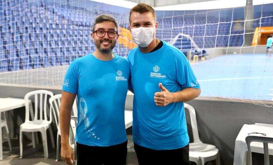 Portos do Paraná reúne colaboradores e terceirizados para promover conscientização e confraternização neste sábado (20), em Paranaguá. Na arena esportiva Albertina Salmon, um torneio de futebol marcou o “Novembro Azul”, mês de conscientização sobre a saúde do homem e a prevenção ao câncer de próstata.