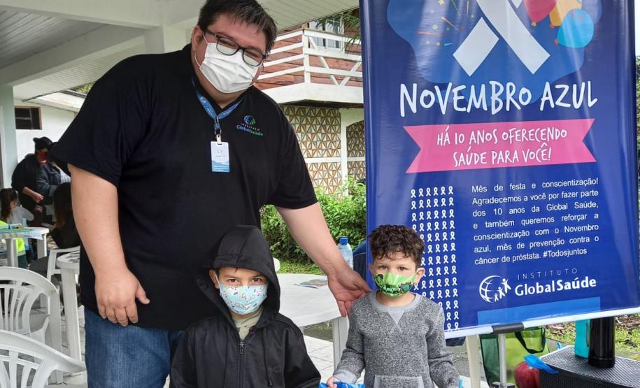 Evento do programa Porto em Ação ofereceu testes de glicemia, aferição de glicose, corte de cabelo, distribuição de kits de jogos lúdicos, atividades físicas e orientações da Marinha e Guarda Portuária.