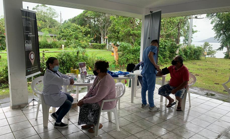 Evento do programa Porto em Ação ofereceu testes de glicemia, aferição de glicose, corte de cabelo, distribuição de kits de jogos lúdicos, atividades físicas e orientações da Marinha e Guarda Portuária.