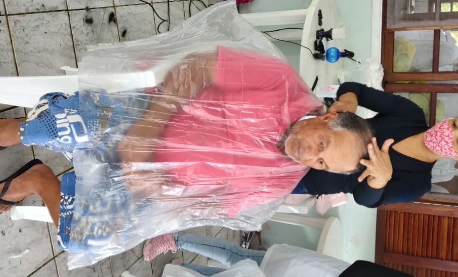 Evento do programa Porto em Ação ofereceu testes de glicemia, aferição de glicose, corte de cabelo, distribuição de kits de jogos lúdicos, atividades físicas e orientações da Marinha e Guarda Portuária.