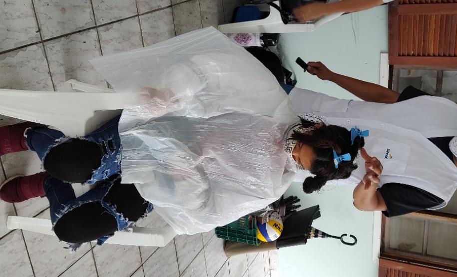 Evento do programa Porto em Ação ofereceu testes de glicemia, aferição de glicose, corte de cabelo, distribuição de kits de jogos lúdicos, atividades físicas e orientações da Marinha e Guarda Portuária.