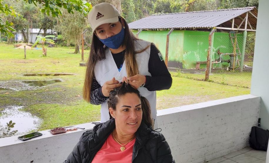 Evento do programa Porto em Ação ofereceu testes de glicemia, aferição de glicose, corte de cabelo, distribuição de kits de jogos lúdicos, atividades físicas e orientações da Marinha e Guarda Portuária.