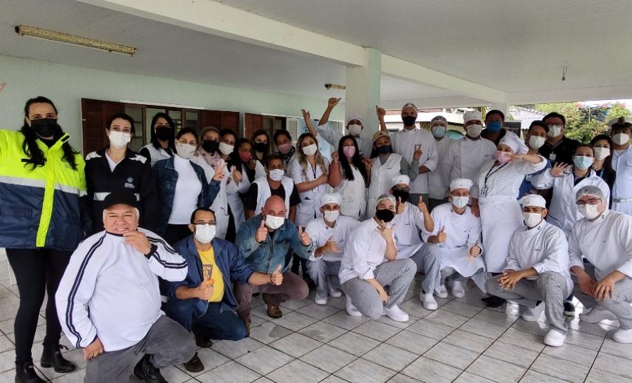 Evento do programa Porto em Ação ofereceu testes de glicemia, aferição de glicose, corte de cabelo, distribuição de kits de jogos lúdicos, atividades físicas e orientações da Marinha e Guarda Portuária.