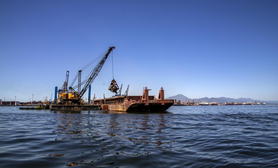 Portos do Paraná investiu cerca de R$ 162,6 milhões em obras e projetos em 2021